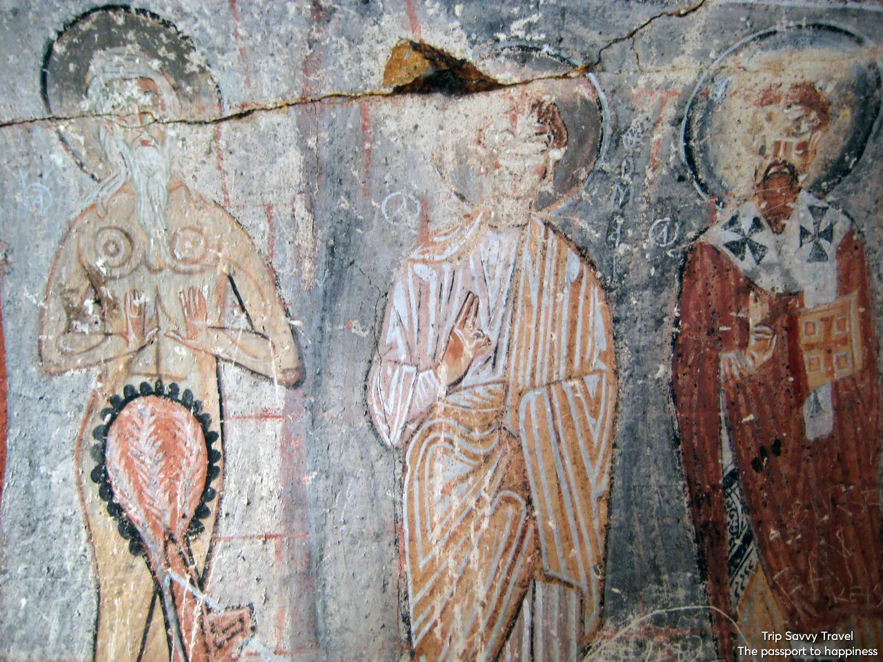 Saint Onuphrius dans l'église aux Serpents/Musée en plein air de Göreme