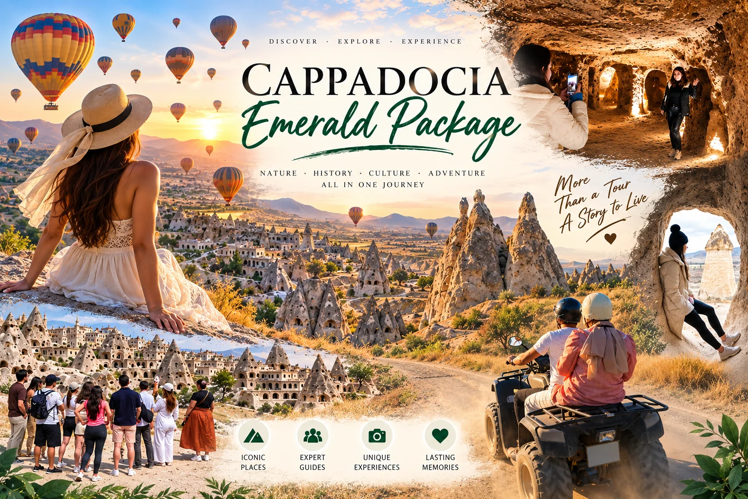 Zümrüt Kapadokya Tur Paketi - Fotoğraf 1